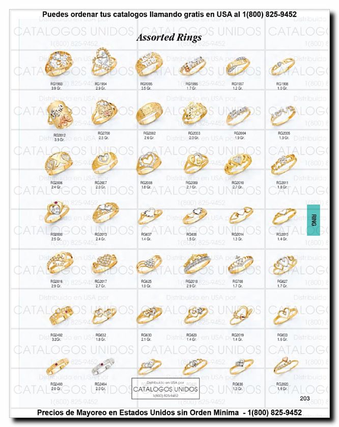 Llamanos al 1(800) 825-9452<br>Catalogos USA<br>(204 of 294)
