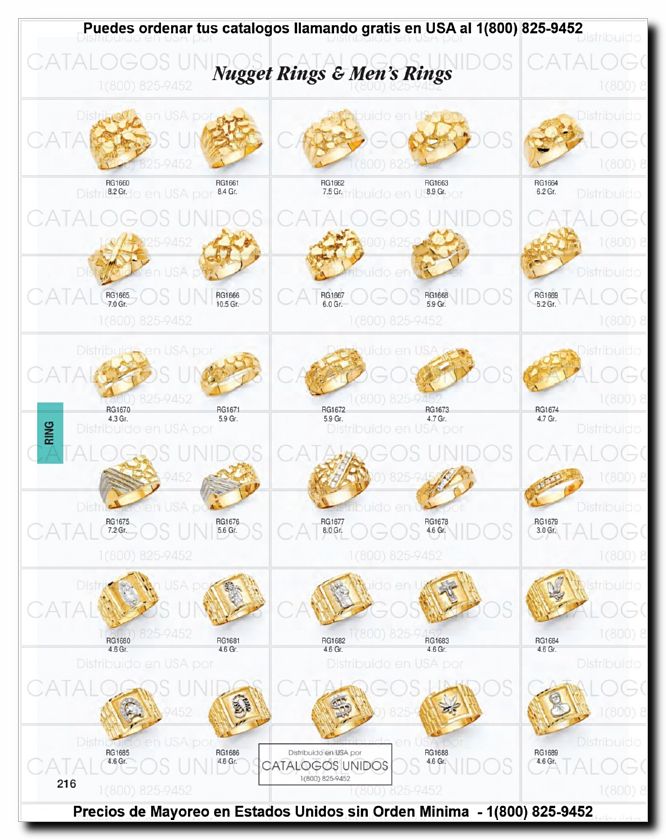 Llamanos al 1(800) 825-9452<br>Catalogos USA<br>(217 of 294)