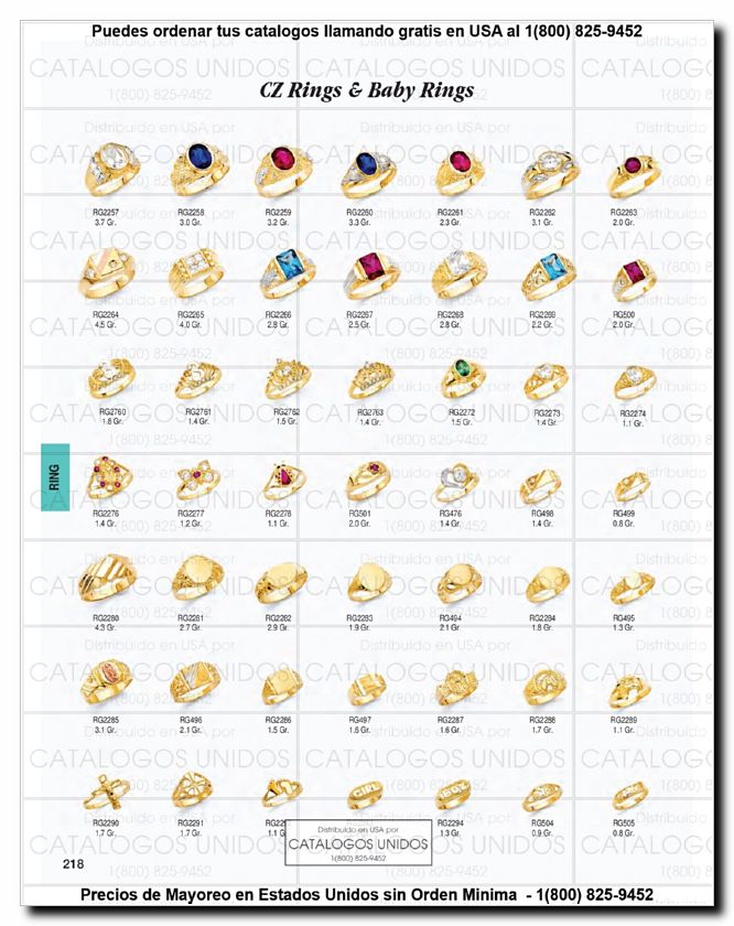 Llamanos al 1(800) 825-9452<br>Catalogos USA<br>(219 of 294)