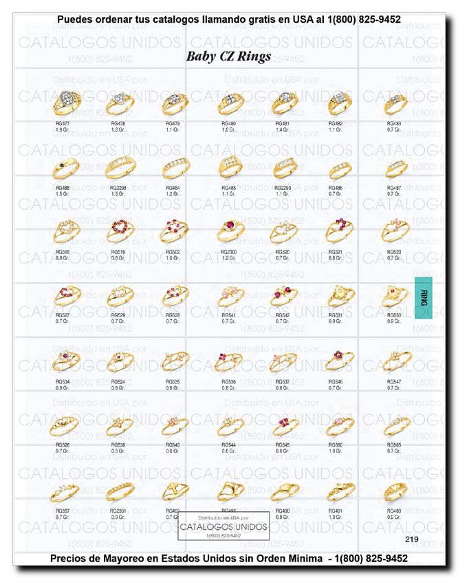 Llamanos al 1(800) 825-9452<br>Catalogos USA<br>(220 of 294)
