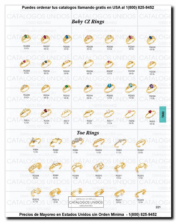 Llamanos al 1(800) 825-9452<br>Catalogos USA<br>(222 of 294)