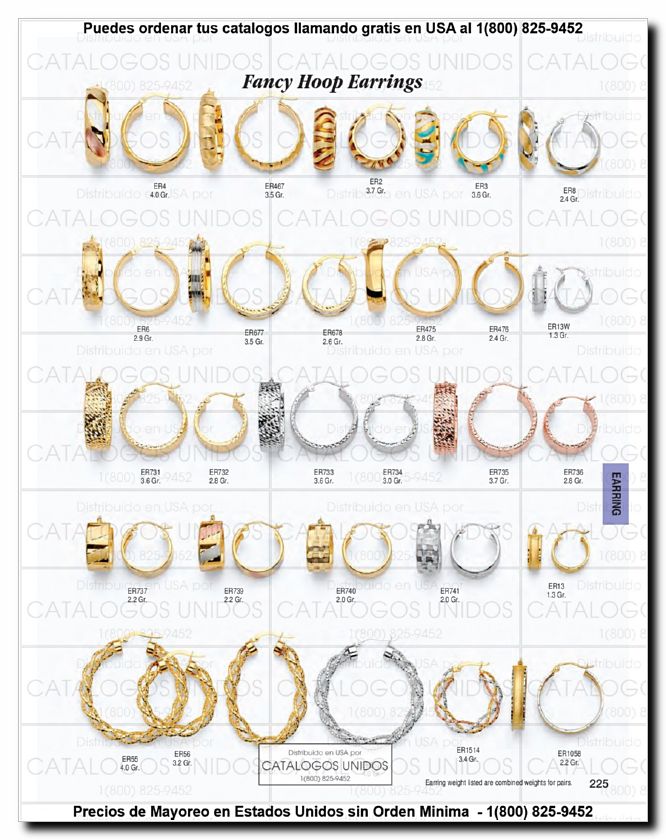 Llamanos al 1(800) 825-9452<br>Catalogos USA<br>(226 of 294)