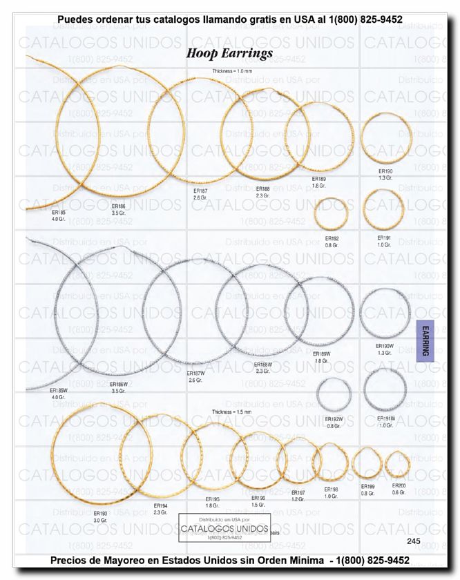 Llamanos al 1(800) 825-9452<br>Catalogos USA<br>(246 of 294)