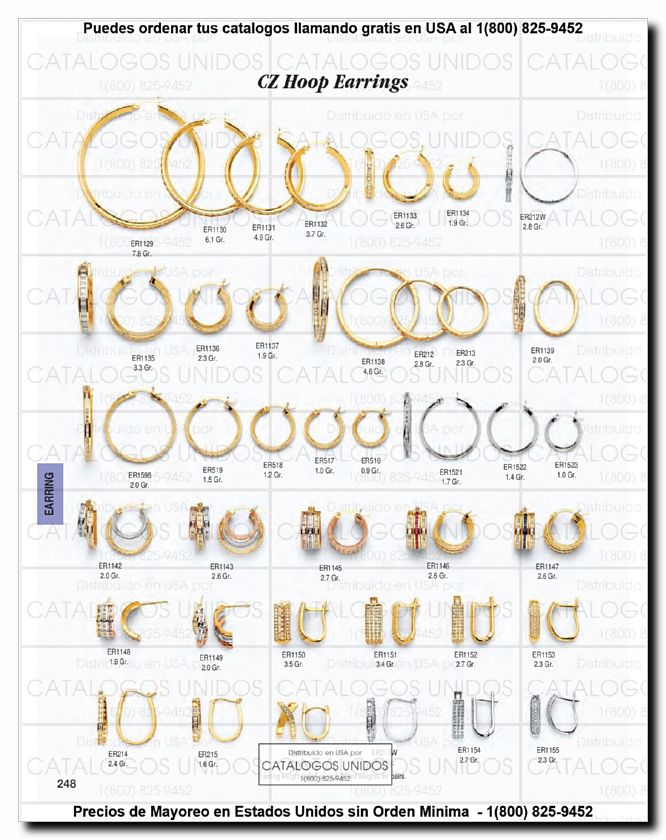 Llamanos al 1(800) 825-9452<br>Catalogos USA<br>(249 of 294)