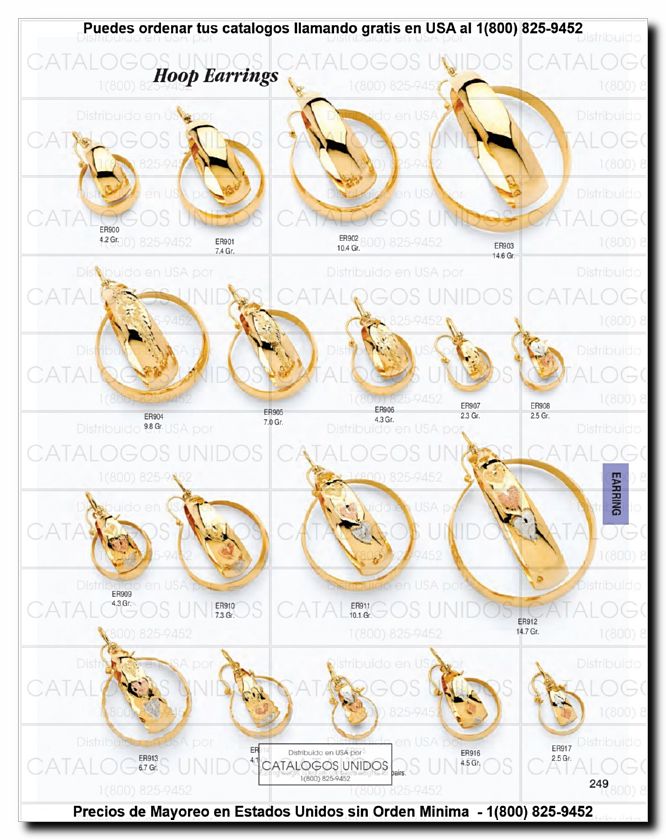 Llamanos al 1(800) 825-9452<br>Catalogos USA<br>(250 of 294)