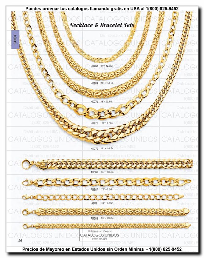 Llamanos al 1(800) 825-9452<br>Catalogos USA<br>(27 of 294)