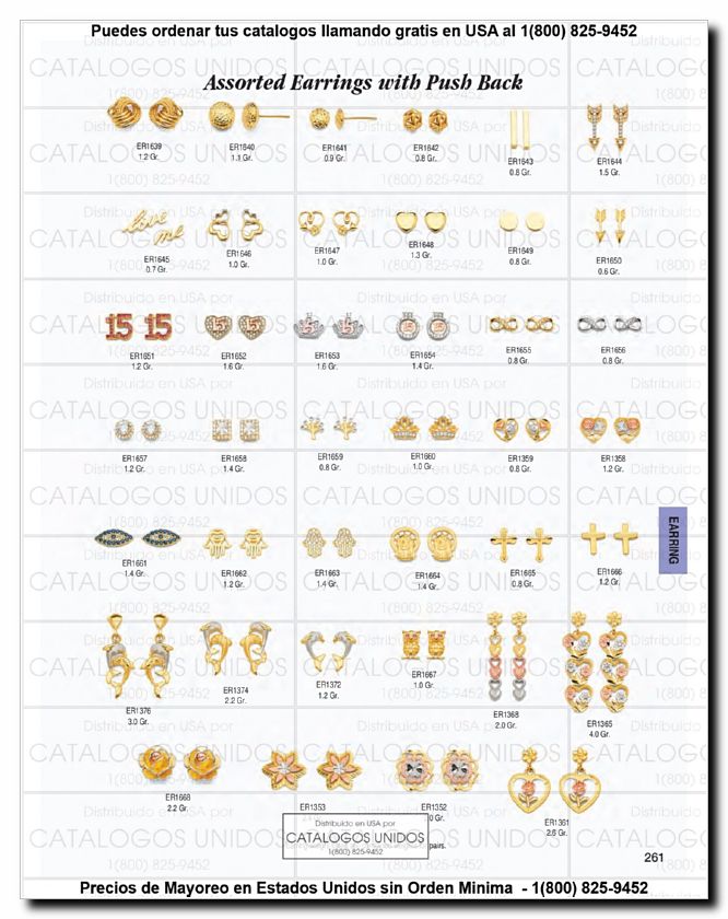 Llamanos al 1(800) 825-9452<br>Catalogos USA<br>(262 of 294)