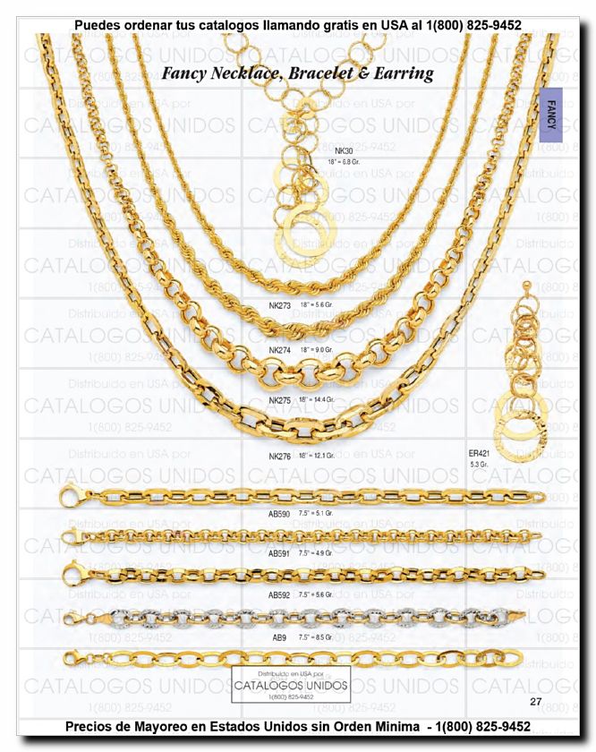 Llamanos al 1(800) 825-9452<br>Catalogos USA<br>(28 of 294)