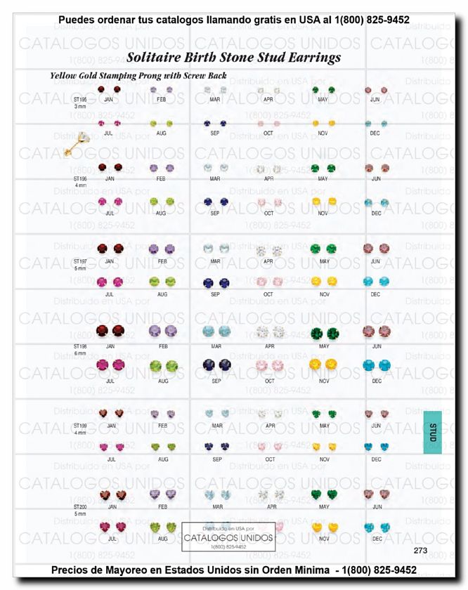 Llamanos al 1(800) 825-9452<br>Catalogos USA<br>(274 of 294)