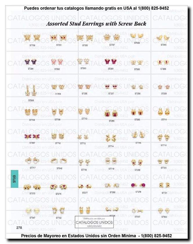 Llamanos al 1(800) 825-9452<br>Catalogos USA<br>(279 of 294)