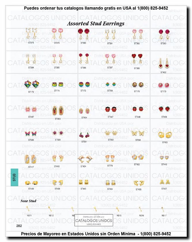 Llamanos al 1(800) 825-9452<br>Catalogos USA<br>(283 of 294)