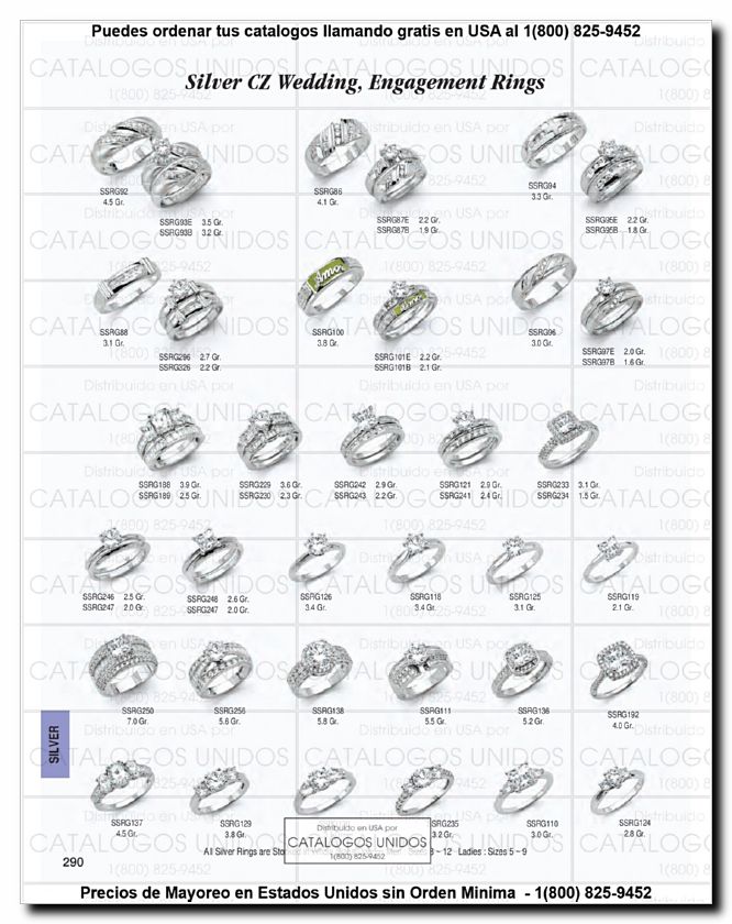Llamanos al 1(800) 825-9452<br>Catalogos USA<br>(291 of 294)