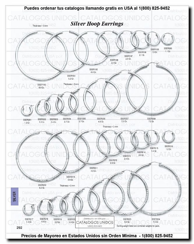 Llamanos al 1(800) 825-9452<br>Catalogos USA<br>(293 of 294)