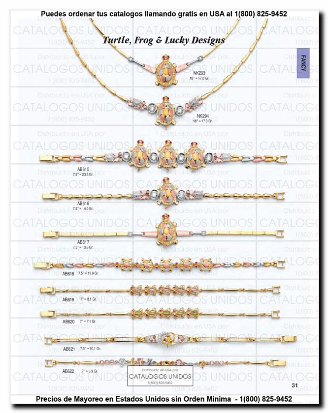 Llamanos al 1(800) 825-9452<br>Catalogos USA<br>(32 of 294)