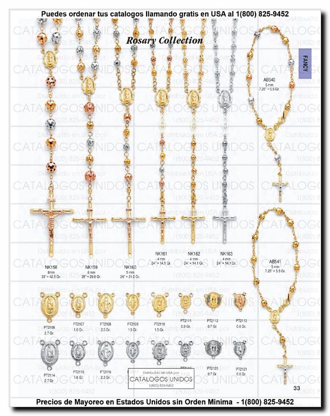 Llamanos al 1(800) 825-9452<br>Catalogos USA<br>(34 of 294)