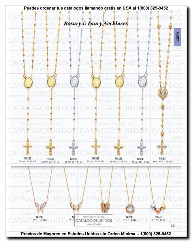 Llamanos al 1(800) 825-9452<br>Catalogos USA<br>(40 of 294)