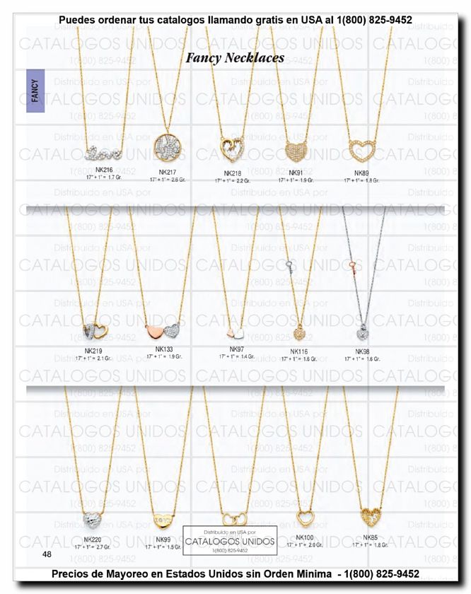 Llamanos al 1(800) 825-9452<br>Catalogos USA<br>(49 of 294)