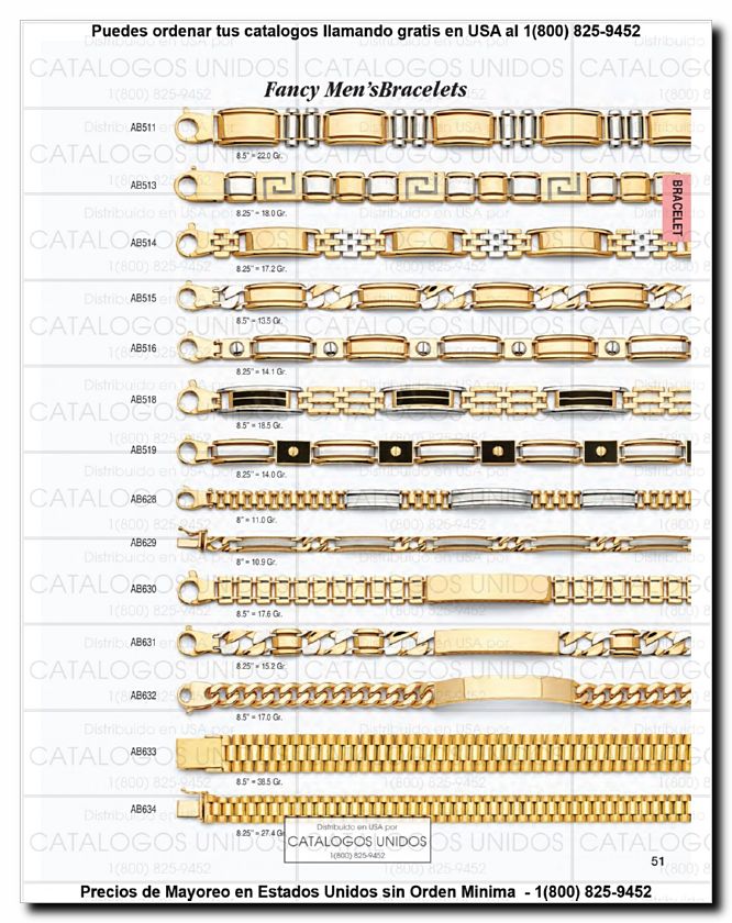 Llamanos al 1(800) 825-9452<br>Catalogos USA<br>(52 of 294)