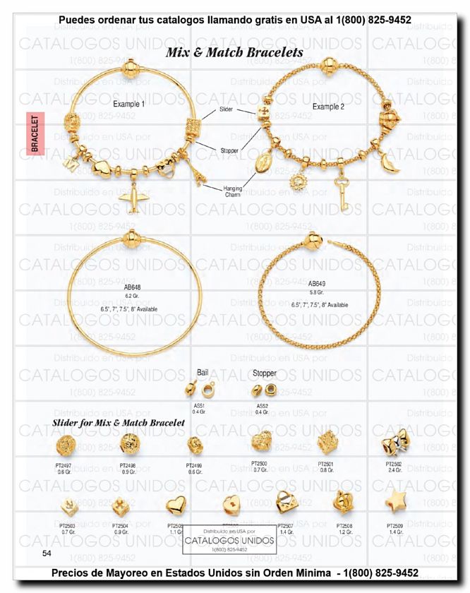 Llamanos al 1(800) 825-9452<br>Catalogos USA<br>(55 of 294)