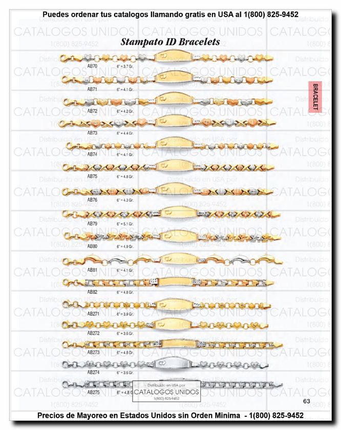 Llamanos al 1(800) 825-9452<br>Catalogos USA<br>(64 of 294)