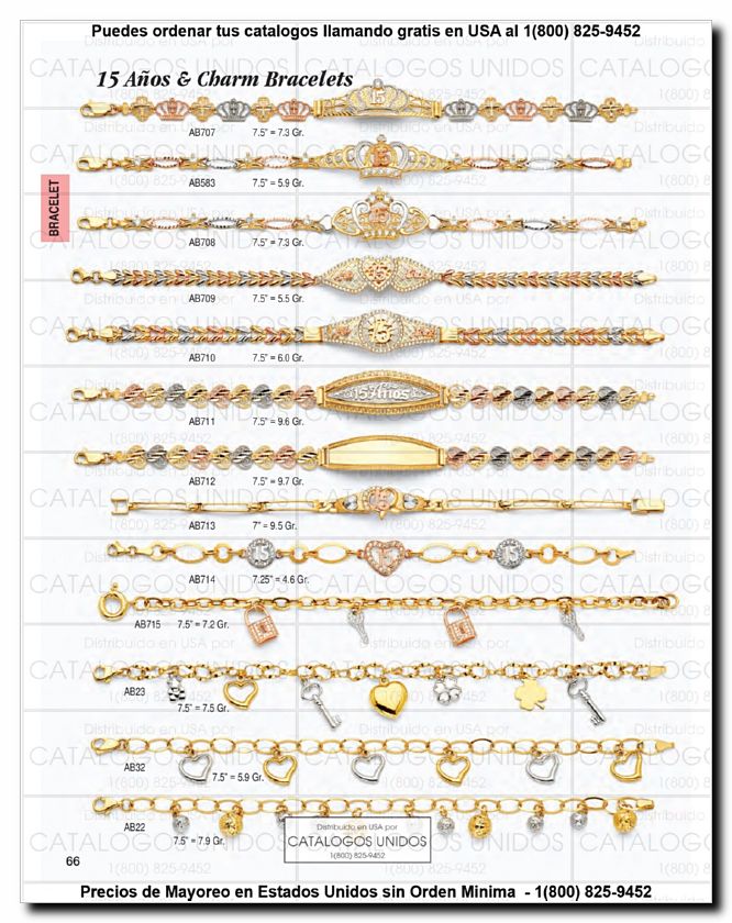 Llamanos al 1(800) 825-9452<br>Catalogos USA<br>(67 of 294)