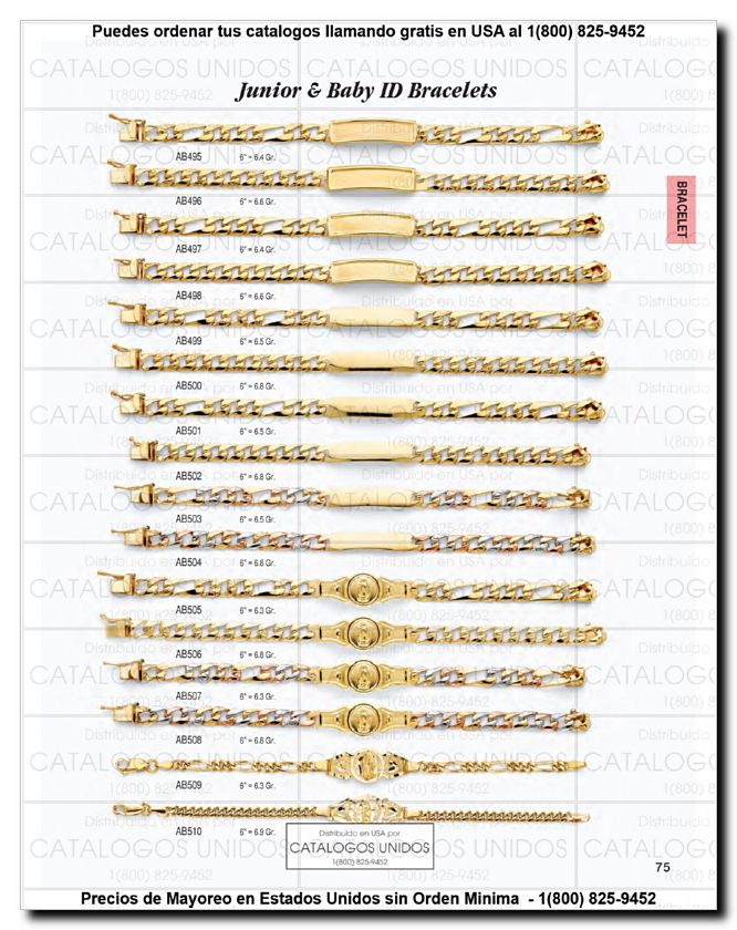 Llamanos al 1(800) 825-9452<br>Catalogos USA<br>(76 of 294)