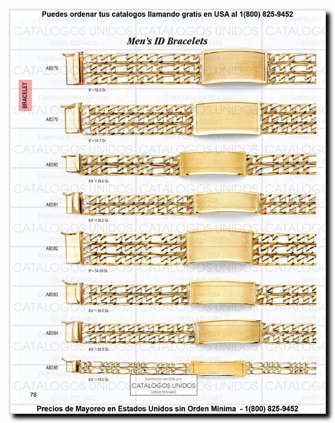 Llamanos al 1(800) 825-9452<br>Catalogos USA<br>(79 of 294)