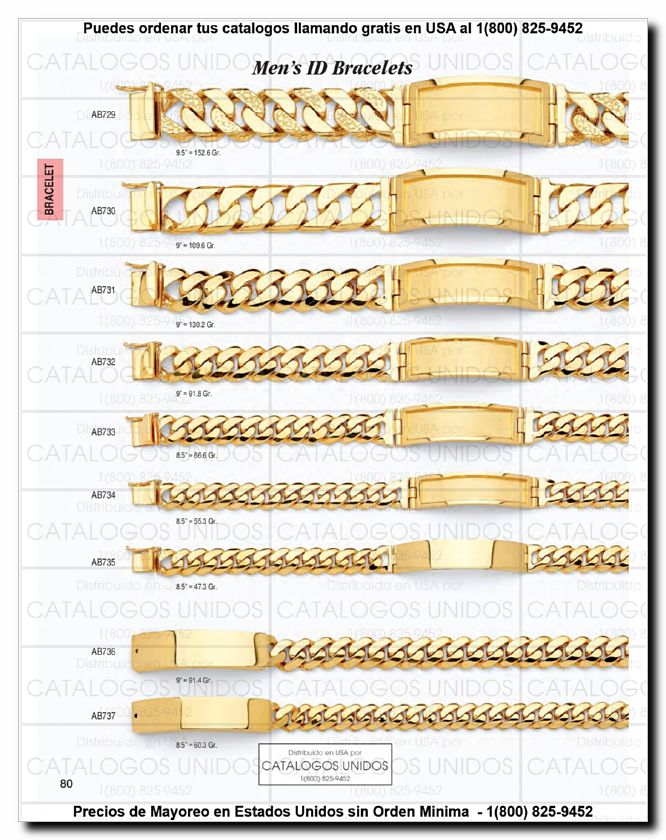 Llamanos al 1(800) 825-9452<br>Catalogos USA<br>(81 of 294)