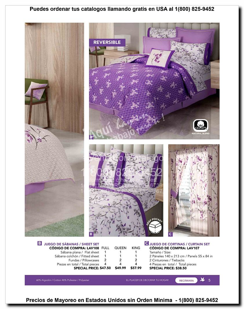 Llamanos al 1(800) 825-9452<br>Catalogos USA<br>(5 of 129)