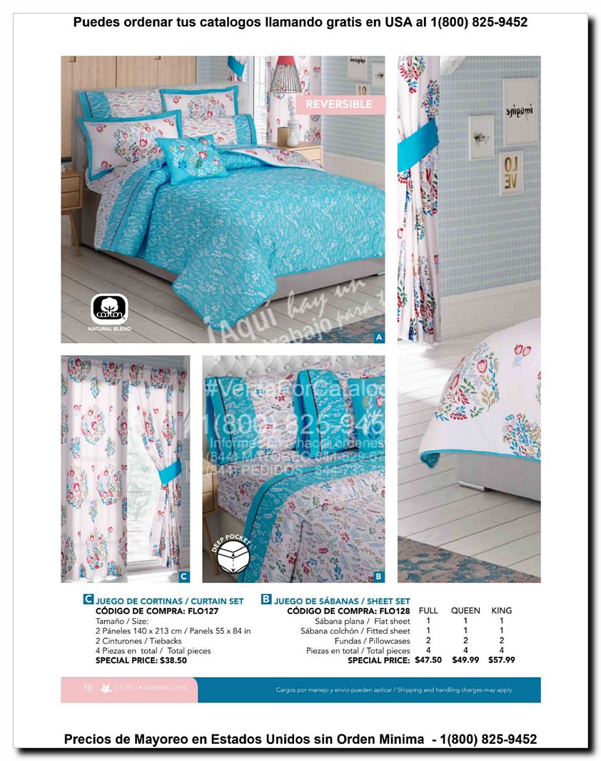 Llamanos al 1(800) 825-9452<br>Catalogos USA<br>(10 of 129)
