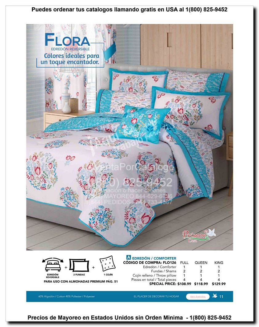 Llamanos al 1(800) 825-9452<br>Catalogos USA<br>(11 of 129)