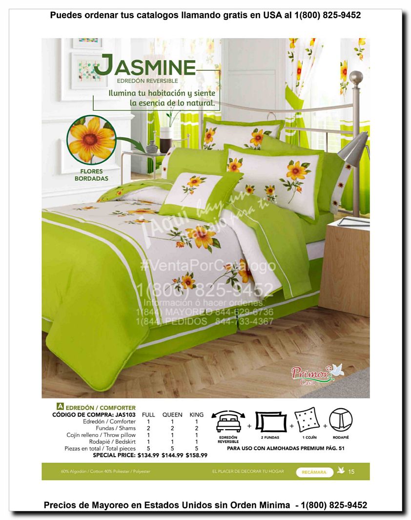Llamanos al 1(800) 825-9452<br>Catalogos USA<br>(15 of 129)