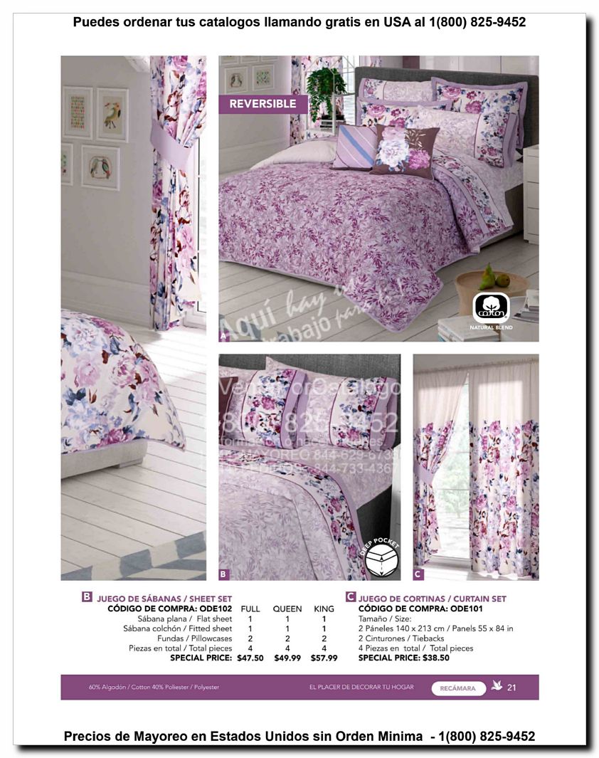 Llamanos al 1(800) 825-9452<br>Catalogos USA<br>(21 of 129)