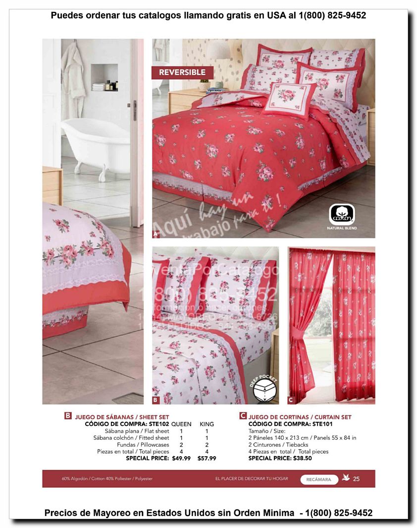 Llamanos al 1(800) 825-9452<br>Catalogos USA<br>(25 of 129)