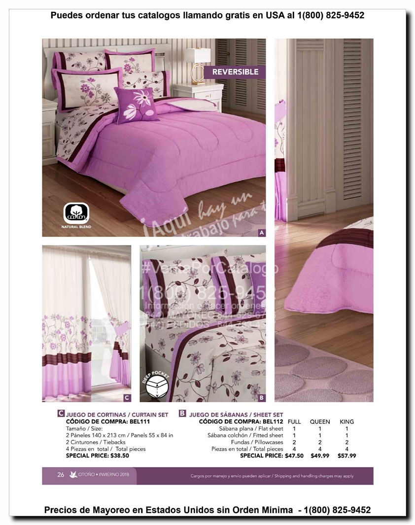 Llamanos al 1(800) 825-9452<br>Catalogos USA<br>(26 of 129)