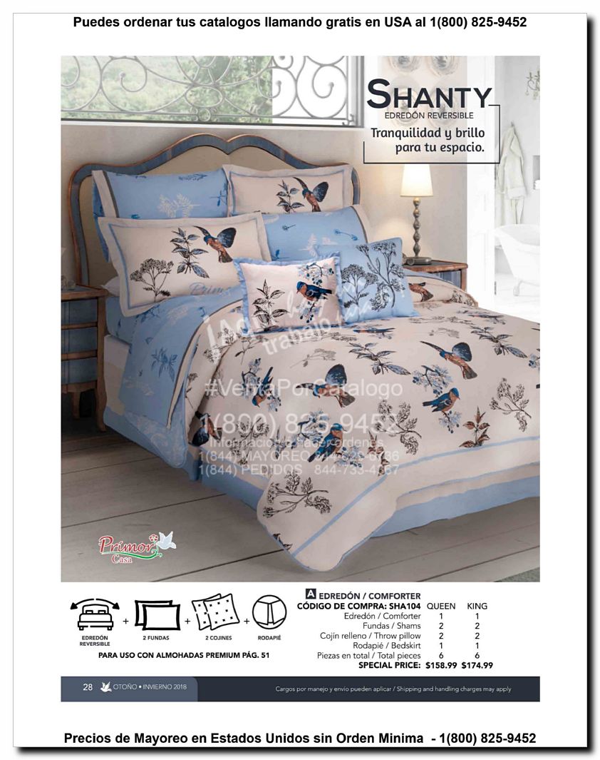 Llamanos al 1(800) 825-9452<br>Catalogos USA<br>(28 of 129)