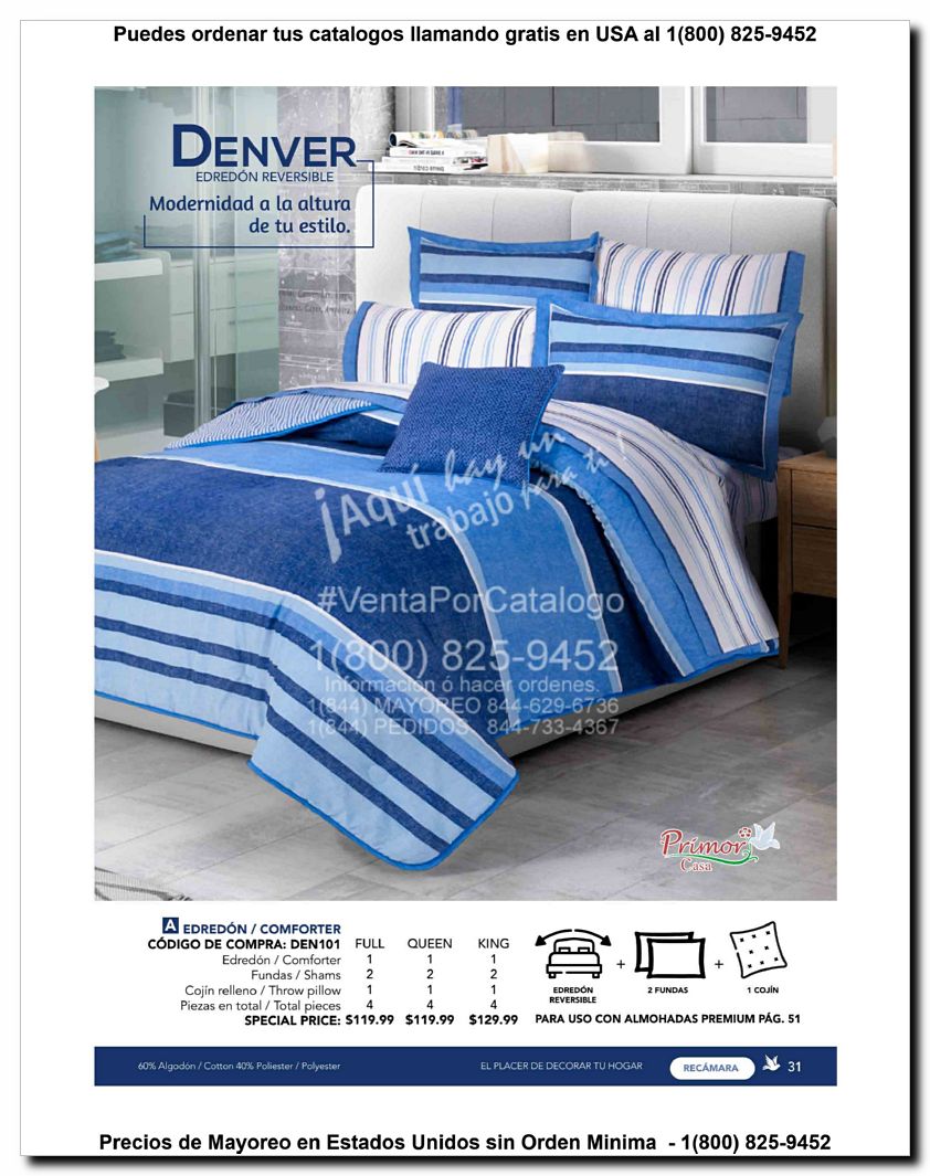 Llamanos al 1(800) 825-9452<br>Catalogos USA<br>(31 of 129)