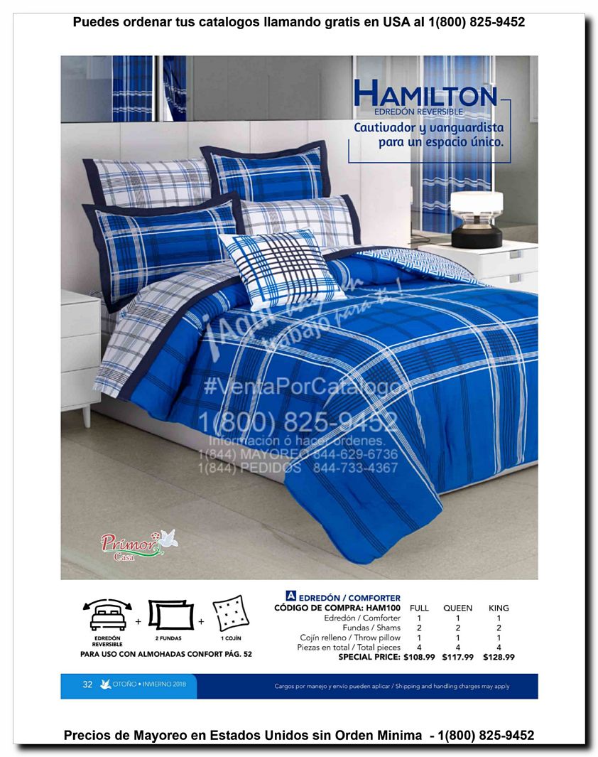 Llamanos al 1(800) 825-9452<br>Catalogos USA<br>(32 of 129)