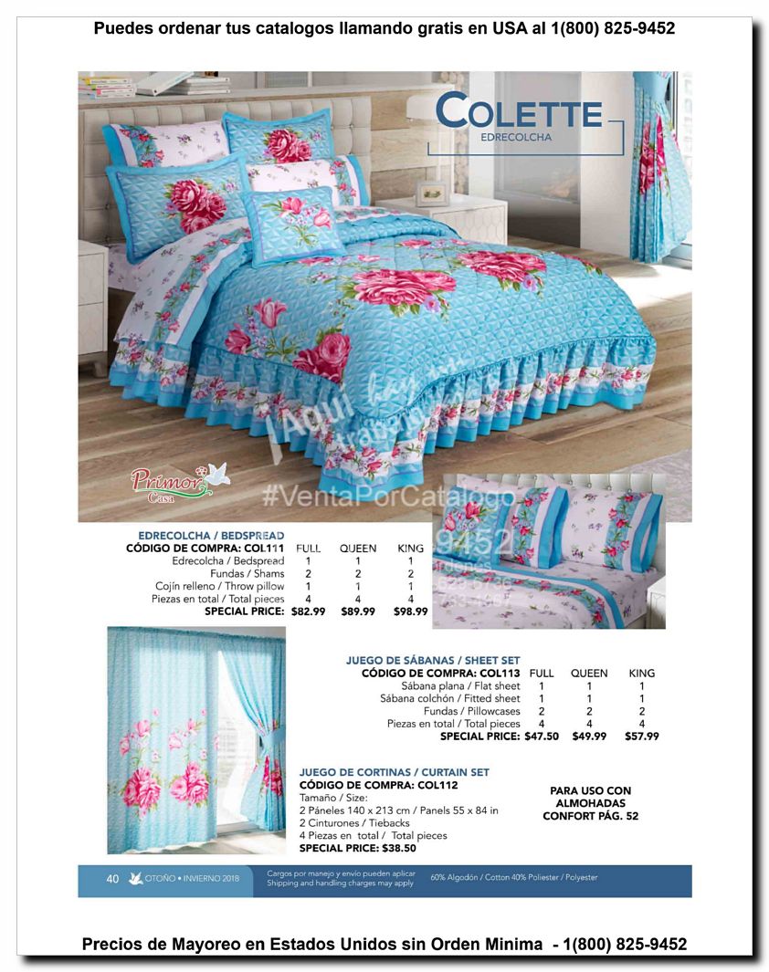 Llamanos al 1(800) 825-9452<br>Catalogos USA<br>(40 of 129)