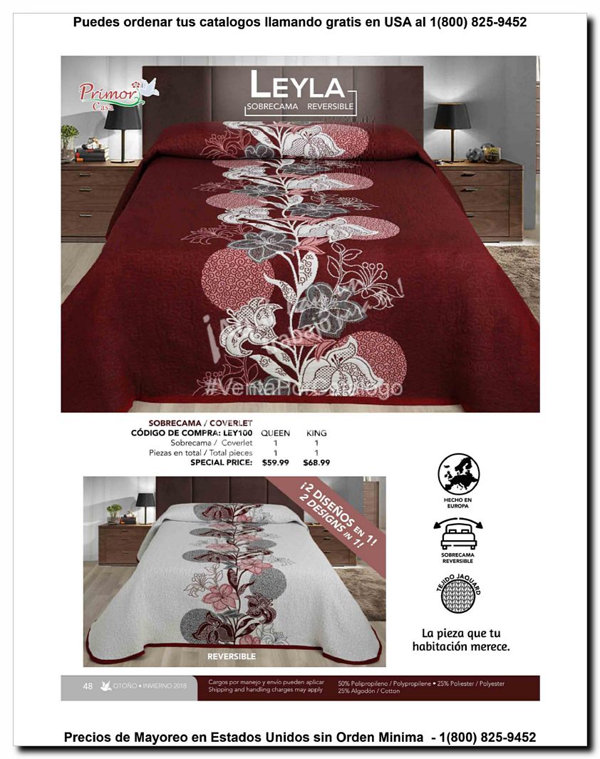 Llamanos al 1(800) 825-9452<br>Catalogos USA<br>(48 of 129)