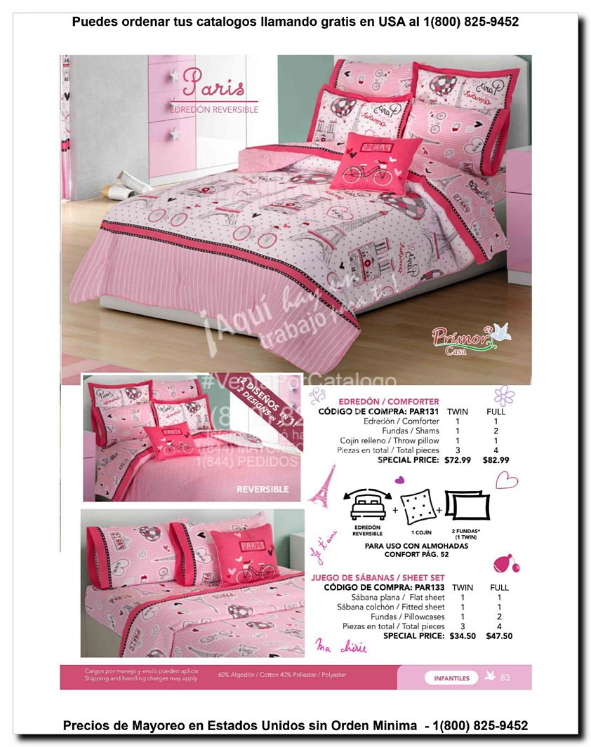 Llamanos al 1(800) 825-9452<br>Catalogos USA<br>(83 of 129)