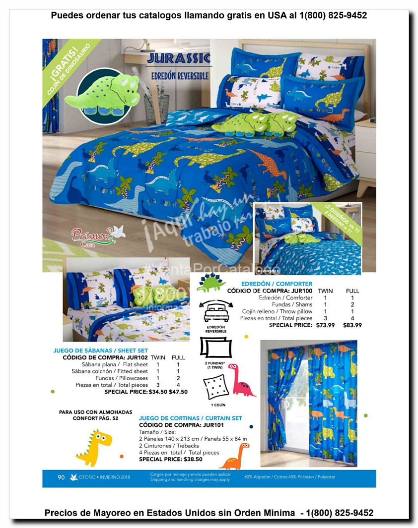 Llamanos al 1(800) 825-9452<br>Catalogos USA<br>(90 of 129)