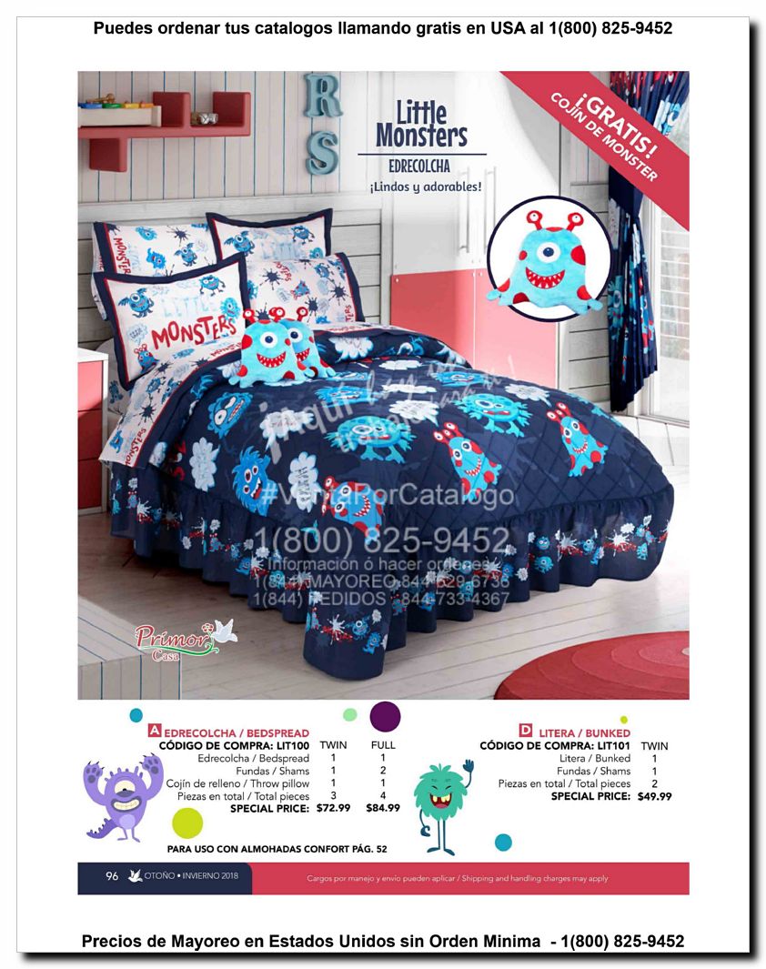 Llamanos al 1(800) 825-9452<br>Catalogos USA<br>(96 of 129)