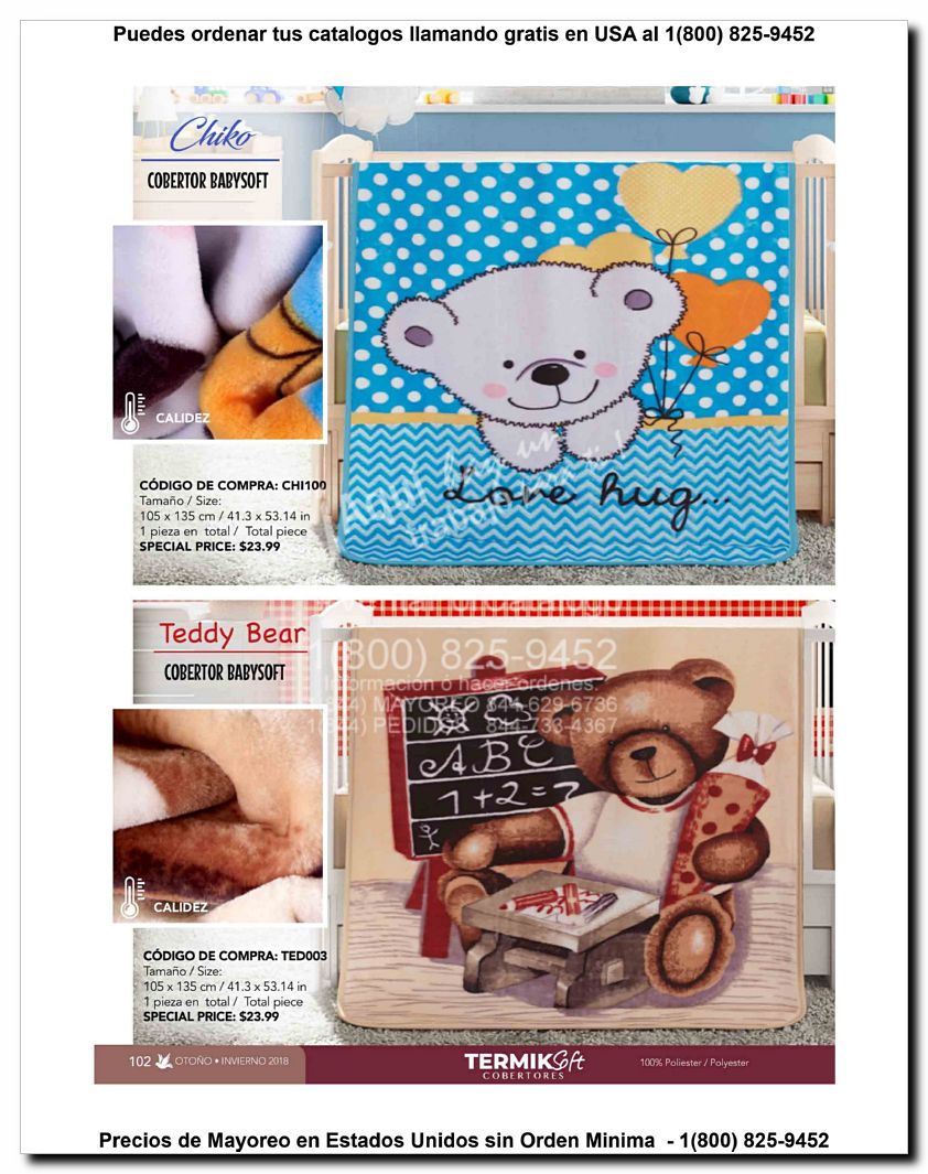 Llamanos al 1(800) 825-9452<br>Catalogos USA<br>(102 of 129)