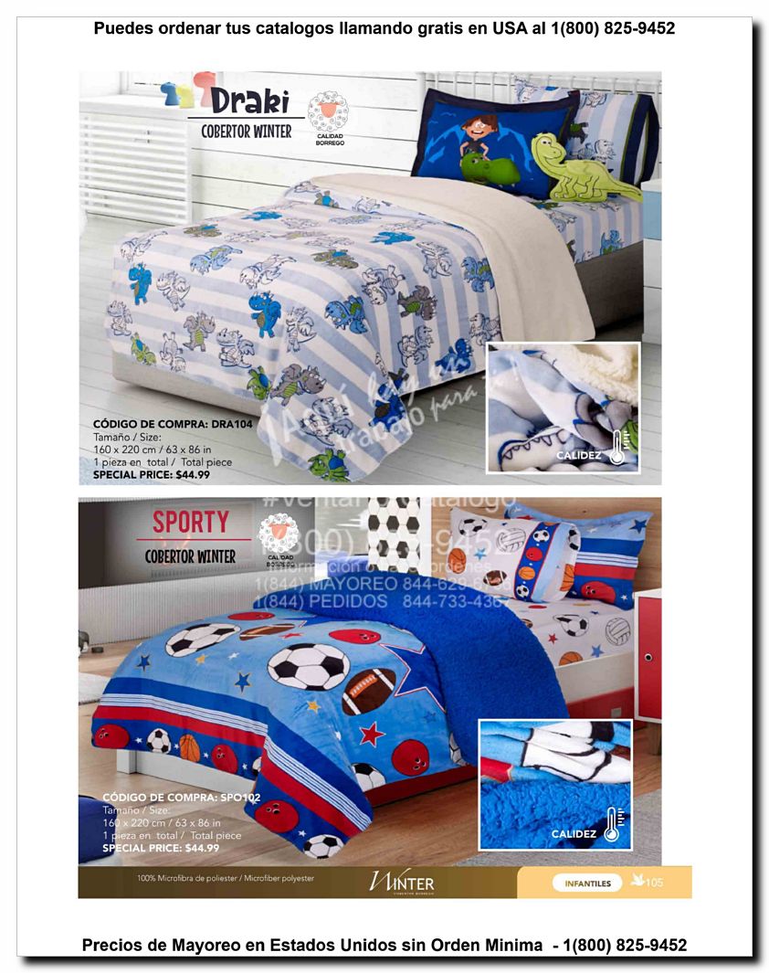 Llamanos al 1(800) 825-9452<br>Catalogos USA<br>(105 of 129)