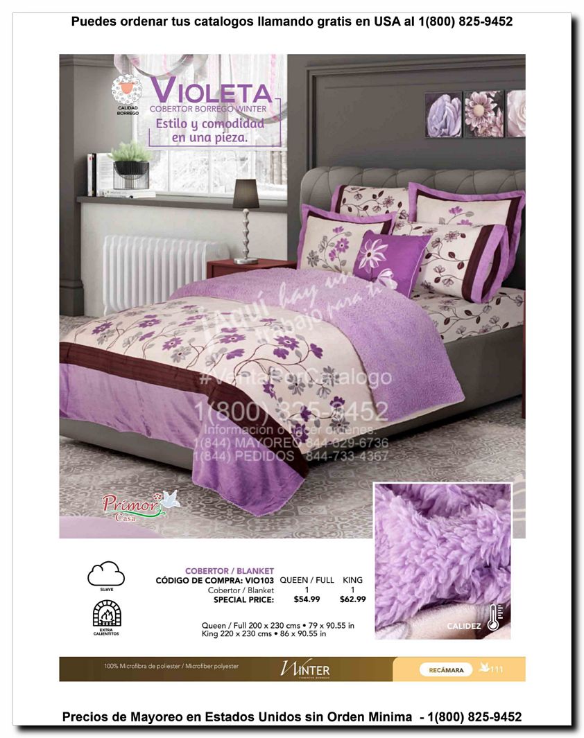 Llamanos al 1(800) 825-9452<br>Catalogos USA<br>(111 of 129)