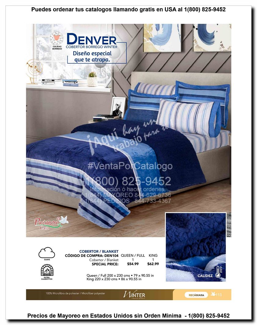 Llamanos al 1(800) 825-9452<br>Catalogos USA<br>(113 of 129)