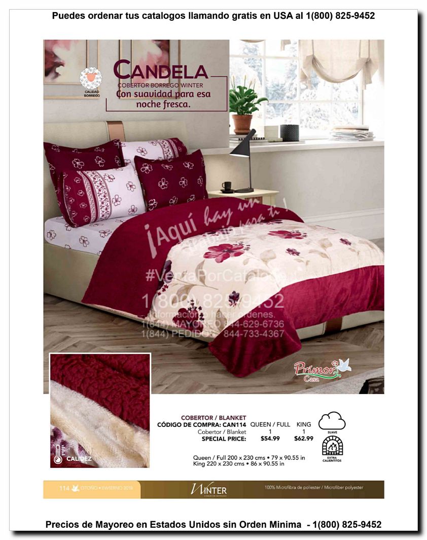 Llamanos al 1(800) 825-9452<br>Catalogos USA<br>(114 of 129)