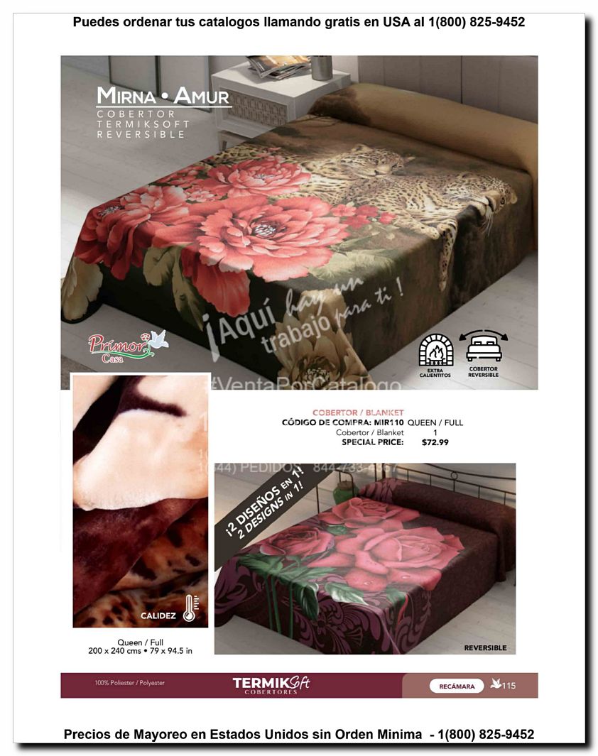 Llamanos al 1(800) 825-9452<br>Catalogos USA<br>(115 of 129)