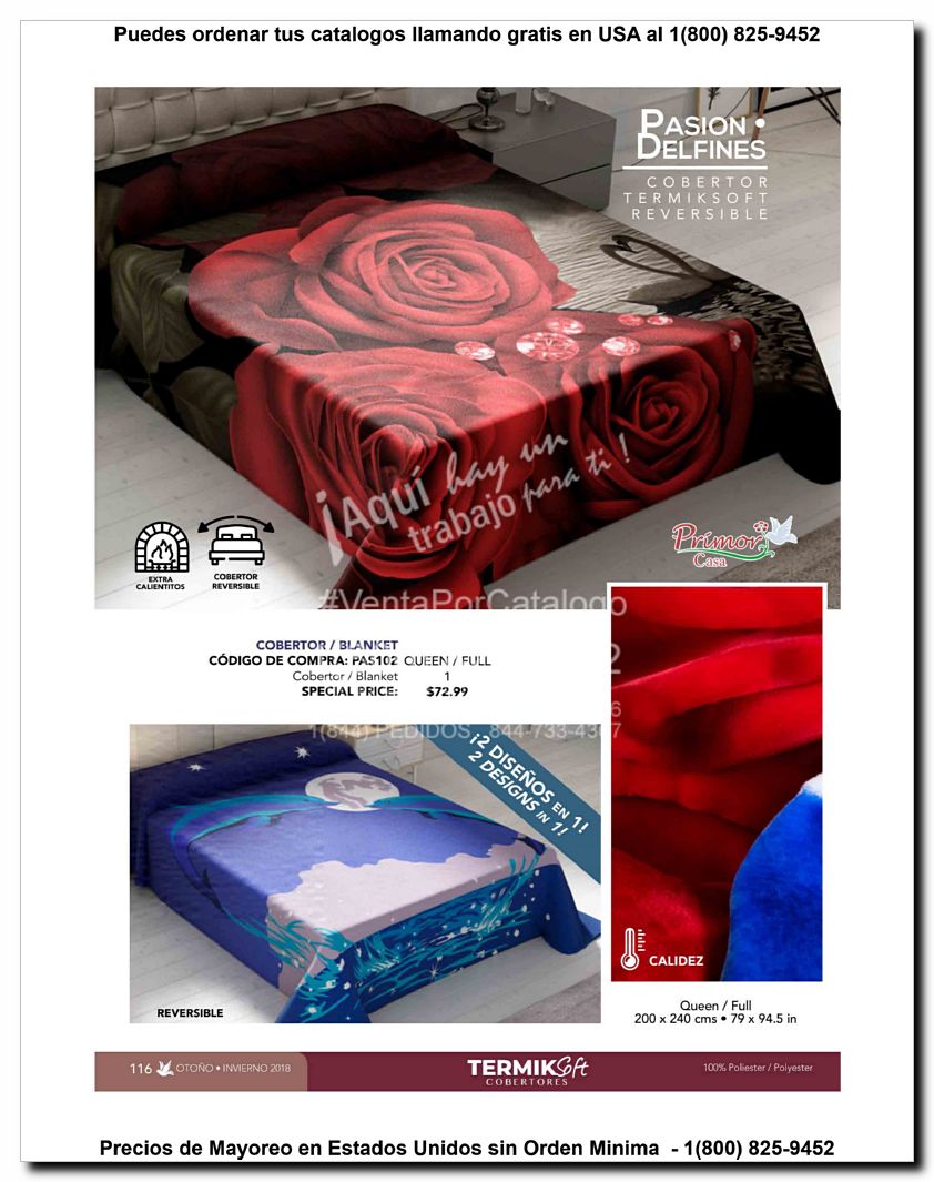 Llamanos al 1(800) 825-9452<br>Catalogos USA<br>(116 of 129)